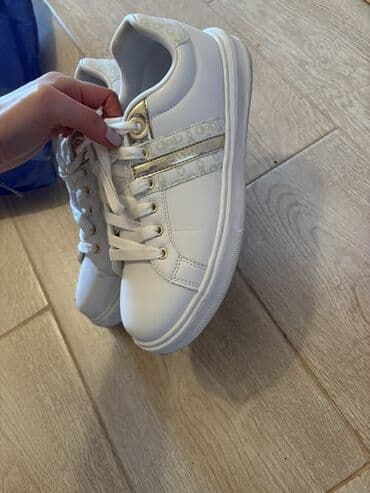 puma cell qadın krossovkaları: Us Polo Assn, Ölçü: 39, rəng - Ağ, İşlənmiş — 1