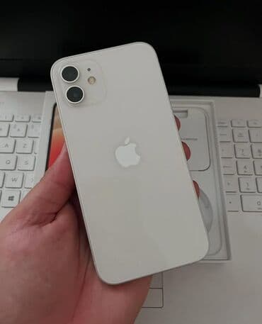 saat kamera: IPhone 12, Ağ, Face ID — 1