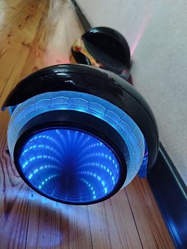 seqvay: LED işıqlı hoverboard (özünü tarazlayan skuter) - Təkər ölçüsü — 2