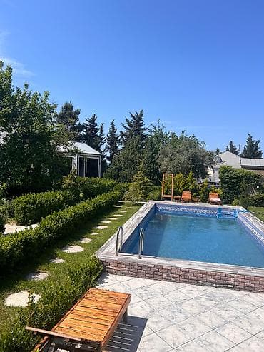 3 otaqlı: Novxanı – “Green Villa” kirayə bağ evi - Geniş, yaşıllıqla — 1