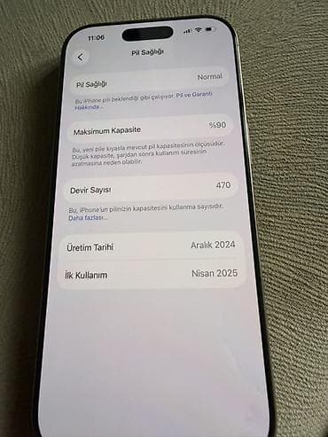 IPhone 16 Pro, 256 GB, Desert Titanium, Face ID, Sənədlərlə — 9