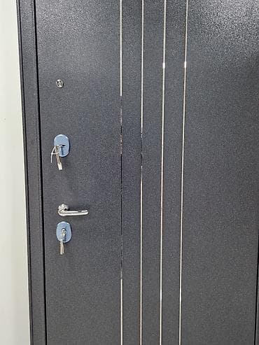 Quru inşaat materialları: Mənzil üçün Yeni Giriş qapısı 90x205 sm Glazok ilə, Zəmanətli, Ödənişli quraşdırma, Ödənişli çatdırılma — 2