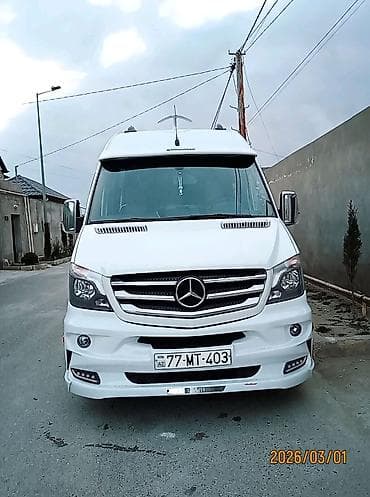 Mercedes‑Benz Sprinter mikroavtobus sifarişlər qəbul olunur bütün