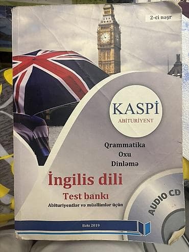 KASPI Abituriyent – İngilis dili Test bankı (2-ci nəşr) - Bölmələr