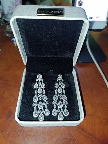 yuxuda sirga: Sırğa, Chopard, Gümüş — 5