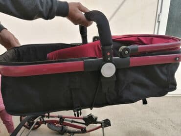 Araba-beşiklər: Çıxarıla bilən beşikli araba, İşlənmiş, Yaş: 30 ay, Ünvandan götürmə, Ödənişli çatdırılma — 11