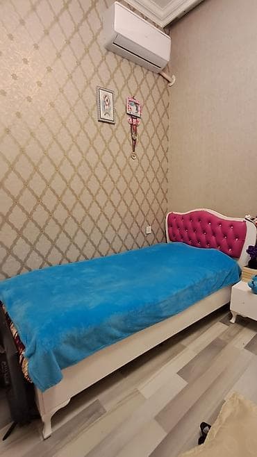 işlenmiş mebeler: Qız üçün, İşlənmiş, Təknəfərlik çarpayı — 2