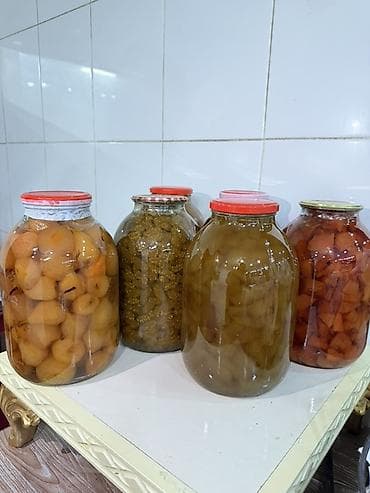Meyvə-tərəvəz konservləri – ev resepti ilə hazırlanmış mürəbbə və — 4