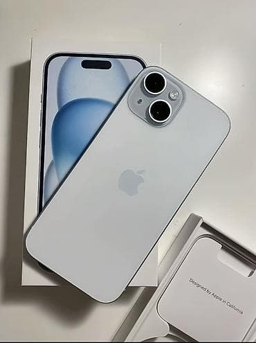 ses ucaldıcı: IPhone 15, 128 GB, Ağ, Face ID — 2