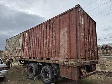 qosqu: Yük konteynerli yarımqoşqu - Tip: İki oxlu yarımqoşqu, üstündə metal — 3