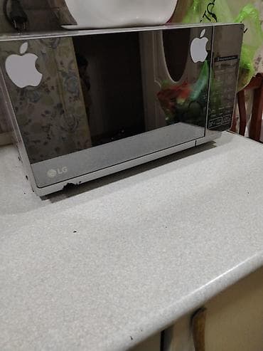 Mikrodalğalı soba LG, Ayrıca dayanan, Mikrodalğalar ilə, rəng - Gümüşü