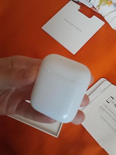 macbook ikinci el: İşlənmiş Simsiz (Bluetooth) Qulaqcıqlar, Apple, rəng - Ağ — 4