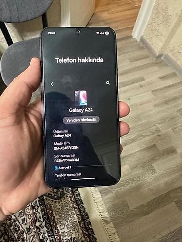 islenmis telefon alisi: Samsung Galaxy A24 4G, 128 GB, rəng - Qara, İki sim kartlı — 10