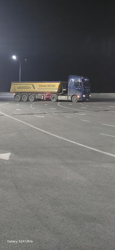 hyundai yuk masinlari: MAN TGA 4x2 traktor + SCHMITZ üçoxlu yarımqoşqu (küpə/kuzov tipli — 5