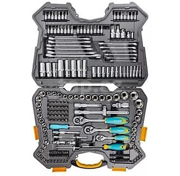 desler: Alət dəsti – 1 2 3/8 1/4 düymlük yuvalar və bitlər komplekti, möhkəm — 4