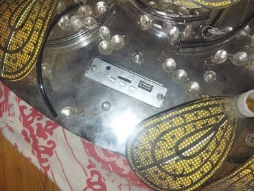 led isiqlar tavan ucun: Led Çılçıraq, 4 və daha çox lampa, Metal — 8