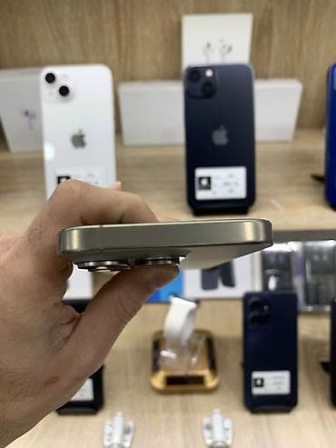 iphone ikinci əl: IPhone 15 Pro, 128 GB, Natural Titanium, Simsiz şarj — 5