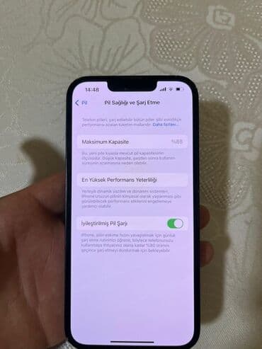 balaca apple: IPhone 13, Mavi, Simsiz şarj — 4