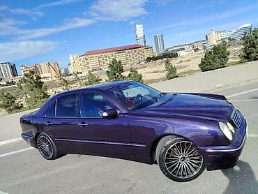 ford transit 1999: Mercedes-Benz E-Class W210 sedan - Korpus: 4 qapılı sedan, tünd — 1