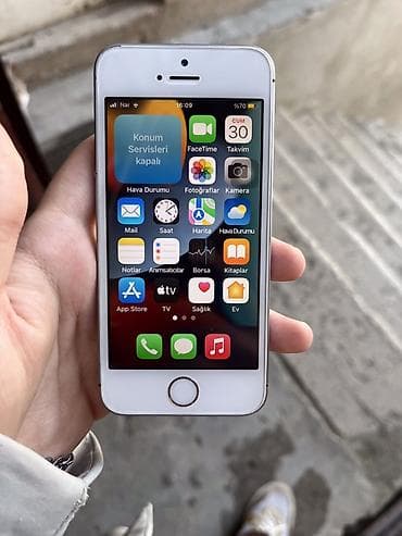 ayfon es 5: IPhone SE, 16 GB, Ağ, Barmaq izi — 5