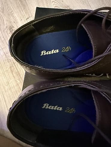 işlenmiş eşyalar: Bata 24h kişi klassik ayaqqabısı Tam originaldır Az geyinilib - — 4