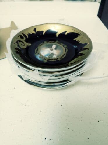 original cobalt: Nəlbəkilər, 6 ədədli dəst, rəng - Göy, Kobalt — 1