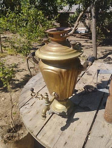 İşlənmiş Od Samovar, 5 l, Ünvandan götürmə — 3