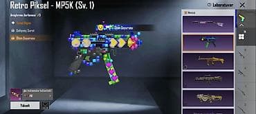 qizil tesbeh: PUBG Mobile hesabı – zəngin kosmetik kolleksiya - Səviyyə: 85; Klan — 10