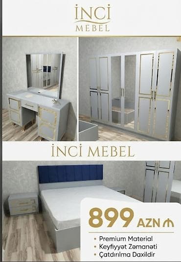Ev üçün mebel: İkinəfərlik çarpayı, Azərbaycan, Yeni — 1