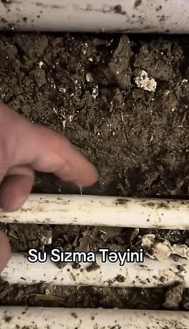 Ремонтные работы: Xidmət: Su sızmasının yerinin dəqiq təyini Təsvir: - İstilik — 2