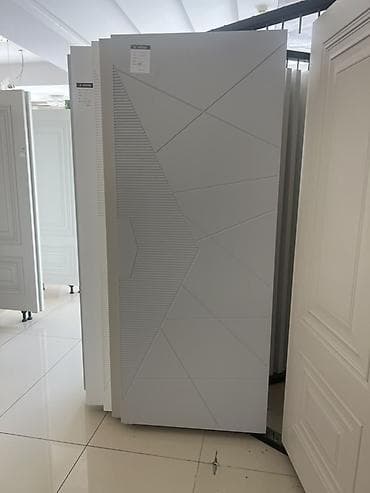 qapi otaq: Ağ və boz tonlarda interyer qapıları kolleksiyası - Material: MDF — 4