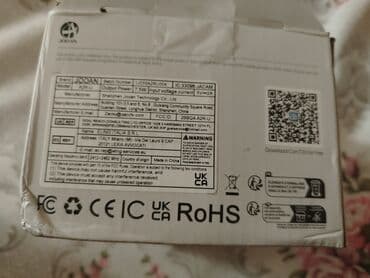 insta 360 qiymeti: Ağ rəngli, fırlanan korpuslu təhlükəsizlik kamerası. Led işiq, gecə — 10