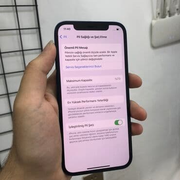 iphone xs satilir: IPhone 12, 64 GB, Mavi, Face ID — 7