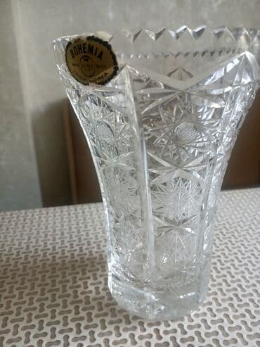 Kiçik ölçüdə boqema xrustal güldan və ya salfet qabı kimi istifadə — 2