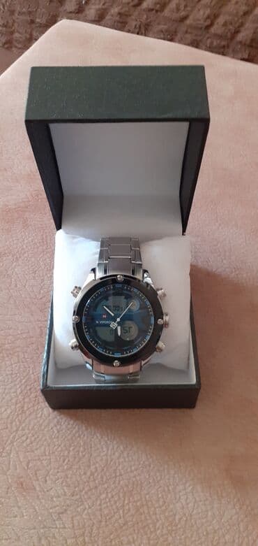 richard mille saat qiymeti: Yeni, Qol saatı, NaviForce, rəng - Gümüşü — 1