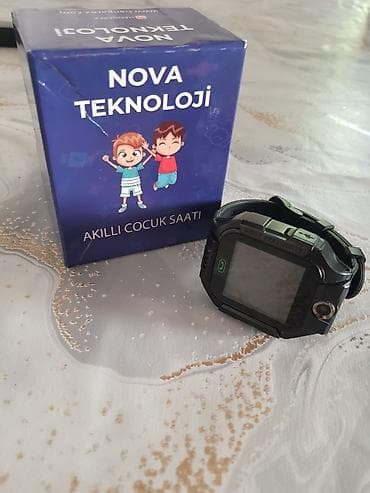 Yeni, Smart saat, Kamera, rəng - Qara