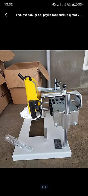 Salam qaynaq ve qapı yeri açan aparat stapik kesen istiyen olsa yazsın — 6