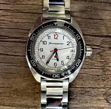 saat sepi: Yeni, Qol saatı, Vostok, rəng - Ağ — 3