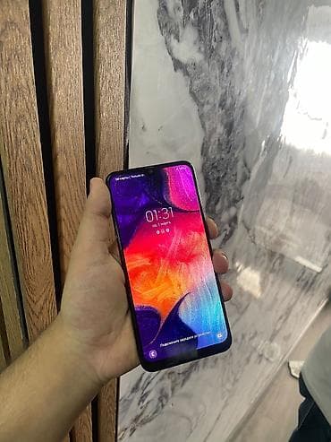 Elektronika: Samsung Galaxy A50, 64 GB, rəng - Qara, Barmaq izi, İki sim kartlı, Sensor — 3