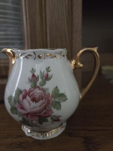 ag neft: Çay dəsti, rəng - Ağ, Farfor, SSRİ — 4