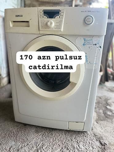 Paltaryuyan maşın Atlant, 5 kq, Avtomat, Qurutmasız, Kredit yoxdur