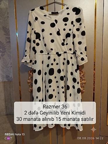 cins tulum: Qadın paltarları dəsti 1) Toz-çəhrayı rəngdə, yarım qolu, A-kəsimli — 3