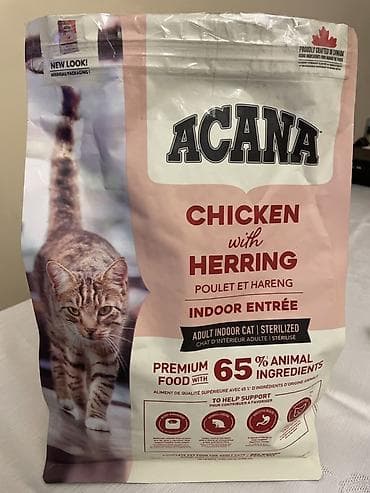 it yemləri: ACANA Chicken with Herring – Yetkin ev pişikləri və sterilizə olunmuş — 4