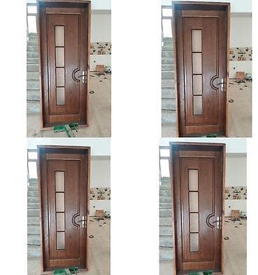 qapi ve pencere: Mənzil üçün İşlənmiş Giriş qapısı 90x200 sm Çərçivə ilə, Zəmanətsiz, Ünvandan götürmə — 1