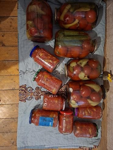 vaxt ölçən: Evdə hazırlanmış qış tədarükü – müxtəlif turşular və leço. 3 kq — 2