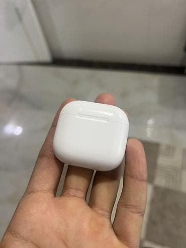 Qulaqcıqlar: İşlənmiş Simsiz (Bluetooth) Qulaqcıqlar, Apple, rəng - Ağ — 1