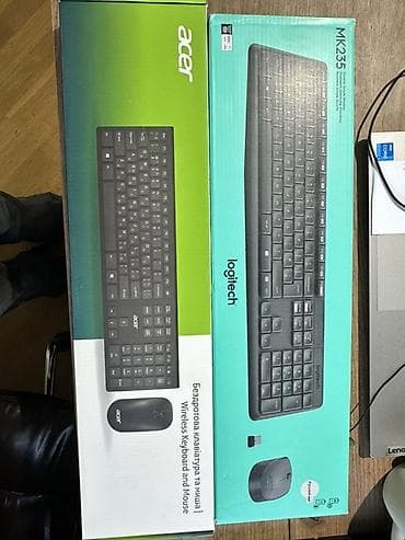 logitech g923: Acer və Logitech simsiz klaviatura–siçan dəstləri 1) Acer Wireless — 1