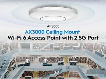 Cudy AX3000 2.5G Wi-Fi 6 Access Point AP3000 simsiz giriş nöqtəsi — 1