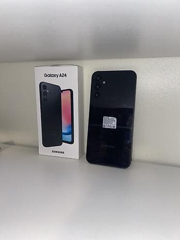 Mobil telefon və aksesuarlar: Samsung Galaxy A24 4G, rəng - Qara — 1