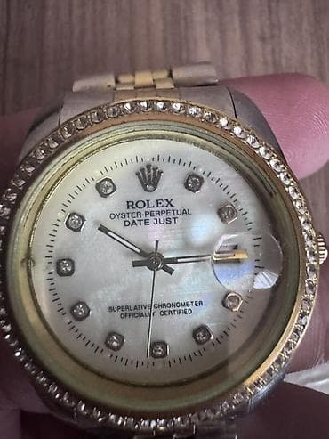 mexanik saatlar: Yeni, Qol saatı, Rolex, rəng - Qızılı — 3